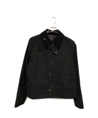 Barbour SPEY WAXED COTTON JACKET Black Size: M
