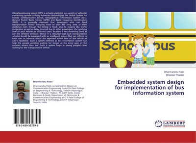 Embedded system design for implementation of bus information system Taschenbuch