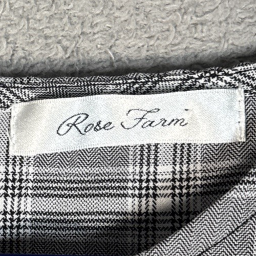 Robe Rose Ferme Femme M Midi Plaid Floral Mixte Média Cottagecore Prairie Farm - Photo 5/15