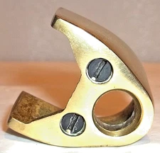 INVESTARMS .50 CAL MUZZLELOADING RIFLE BRASS NOSE CAP & SCREWS - FREE SHIPPING