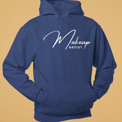 Makeup Artist Hoodie Professional MUA Schönheitssalon Mode Kosmetikerin Geschenk