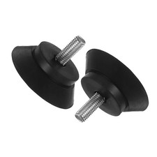  2 Pcs Coussinets De Pied À Ventouse Pour Tapis Roulant Course Anti-vibration