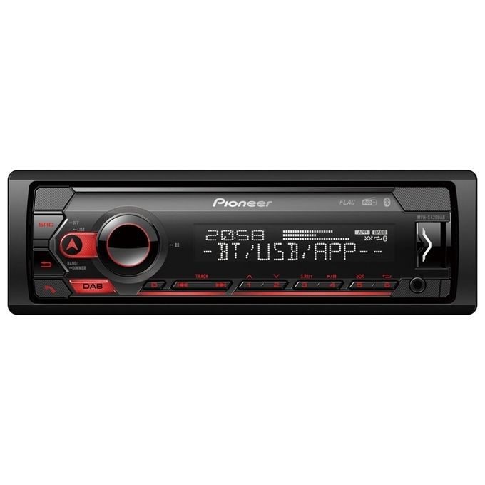 Pioneer MVH-S420DAB Ricevitore Auto 1-DIN Nero Bluetooth 200W