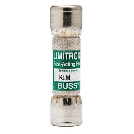 Eaton Bussmann Klm-1 Midget Fuse, Fast-Acting, 1A, 600V Ac, Non-Indicating,
