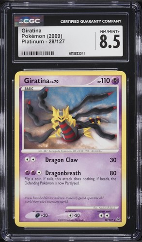 Giratina graded CGC 8.5 for sale on eBay