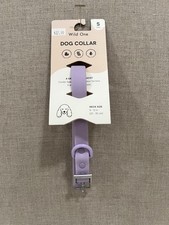 BRAND NEW Wild One Dog Collar  Small 8-12 inch Neck - Waterproof - Lilac