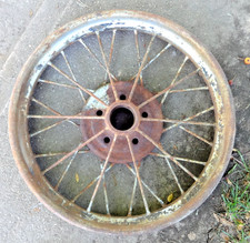 1926 1927 Model T Ford 21 Inch Wire Spoke Wheel Original 5 Lug