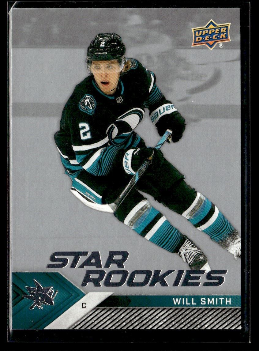 2024-25 Upper Deck NHL Star Rookies Box Set ,.,. Will Smith Rookie San Jose
