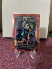 Ausar Thompson 2023 Prizm Basketball Rookie Red Cracked Ice SSP Draft Pick RC