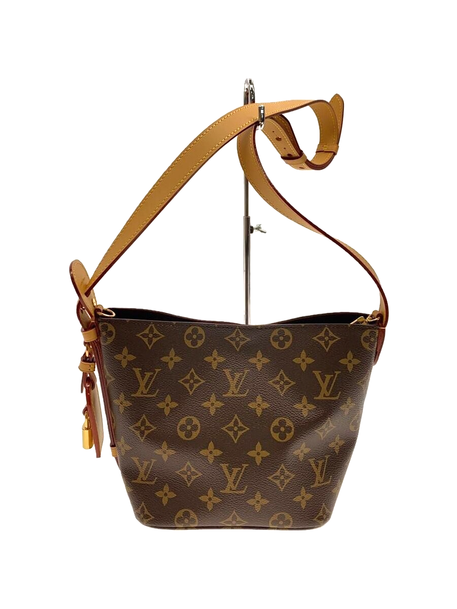 Auth [5me5847-h] LOUIS VUITTON Handbag Monogram All-in BB M12925 Brown 2 way...