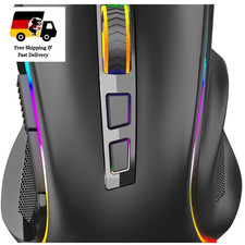 Redragon M602 RGB Gaming Maus 7200 DPI 7 Tast...