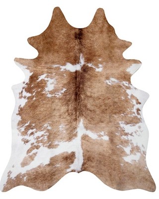 Carstens Home Small Light Brindle Cowhide Rug - JB7101