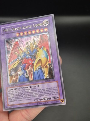 Yu-Gi-Oh TCG VWXYZ Dragon Catapult Canon 1st Edition Euro UTR Ultimate EXC