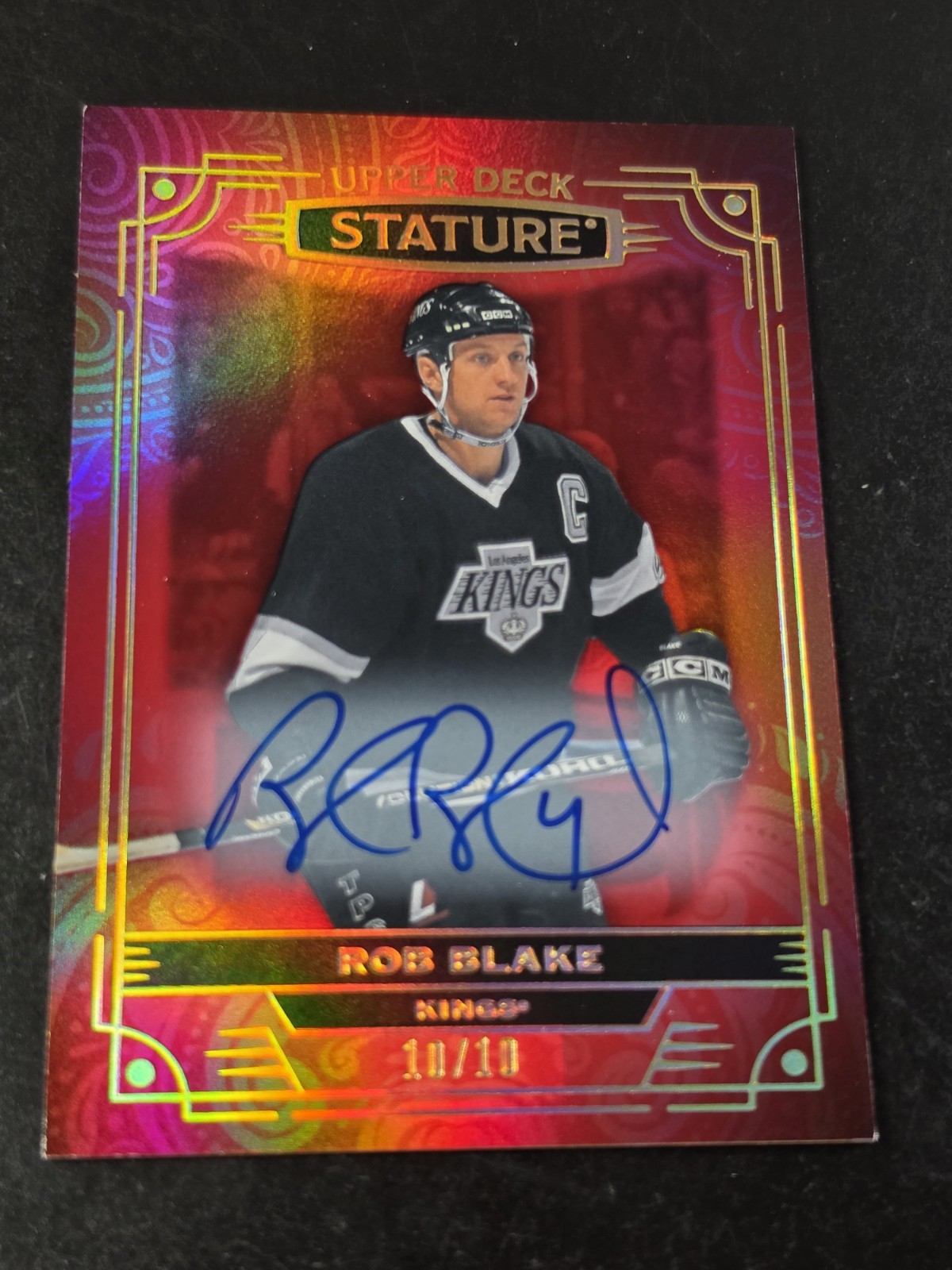 2022-23 UD STATURE BOOKEND 10/10 ROB BLAKE KINGS