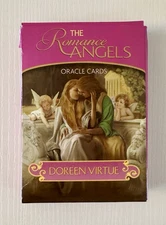 Doreen Virtue Romance Angels Oracle Card Deck, Reprinted Edition, Used