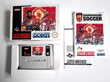 Thumbnail of ebay&reg; auction 389771090508 | Original Super Nintendo SNES Spiel OVP boxed Championship Soccer aus Sammlung