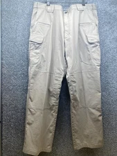 511 Tactical Stryke Cargo Pants Mens 40x30 Tan 74369 Rip Stop Stretch FLAW