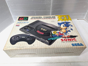 SEGA Mega Drive 16BIT Console Sonic Japan  Box