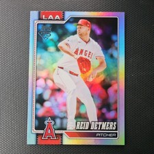 2026 Topps Series 1 Reid Detmers Rainbow Foil Angels #271
