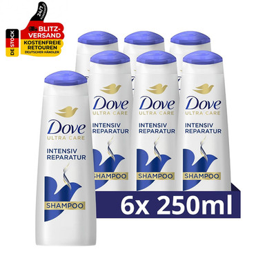 Dove Shampoo Intensiv Reparatur Für Strapazierte Haare Mit Smart Repair System 2