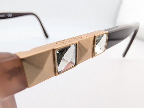 Guess Eyeglasses, Frames Only, GU 2414 BE, 53-16-135, Plastic, Transparent Sand - Picture 5 of 21