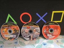 Microsoft Xbox Game Bundle 3 Games 25 To Life, 007, Halo 2. Tested And Working image
