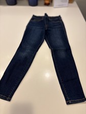 spanx skinny jeans size M dark wash