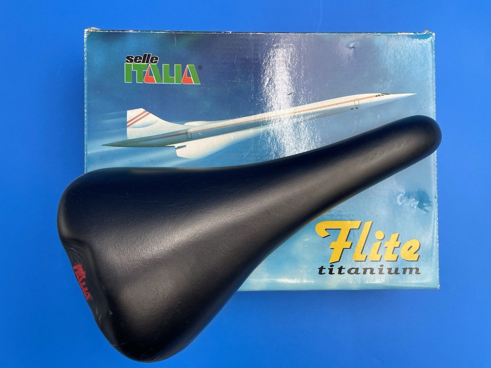 Selle Italia Flite Titanium Bicycle Saddle Used 7.1 Ounce | eBay