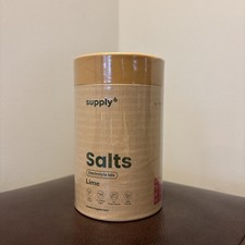 Supply6 Salts, Electrolyte Mix, Flavor Lime, 4g x 18 Sachets, EXP: 01/2027