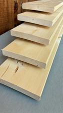 Fichte Brett 120 x 18 mm 4-seitig gehobelt 0,1 bis 4 m Sichtschutz M&ouml;belholz (1)