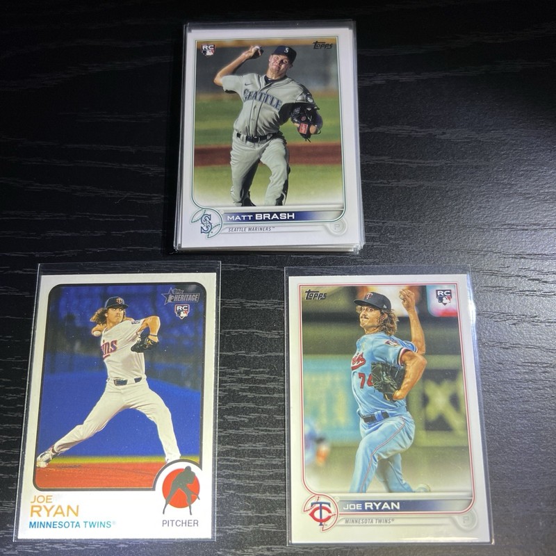 2022 Topps 12 Guaranteed RC Pitchers (Lot of 50 baseball card total) 