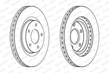 Disque de frein Jeep PATRIOT