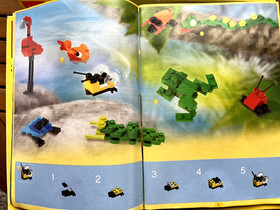 LEGO #4507 Prehistoric Creatures & 4101 Wild Collection 719 & 487 pieces manuals