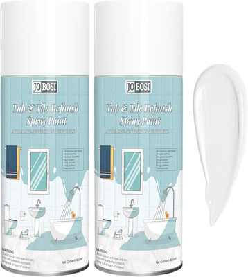 Tub and Tile Spray Paint White suitable fo Bathroom Walls Bathtubs Sinks Toilets