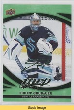 2023-24 Upper Deck MVP Green Script Philipp Grubauer #69 READ 1q3h