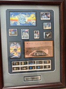 Space Exploration Mars Pathfinder Framed Stamp Set