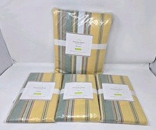 Pottery Barn Naturals Francoise Duvet Full Queen Size Organic Cotton W/Sham 3 Ct