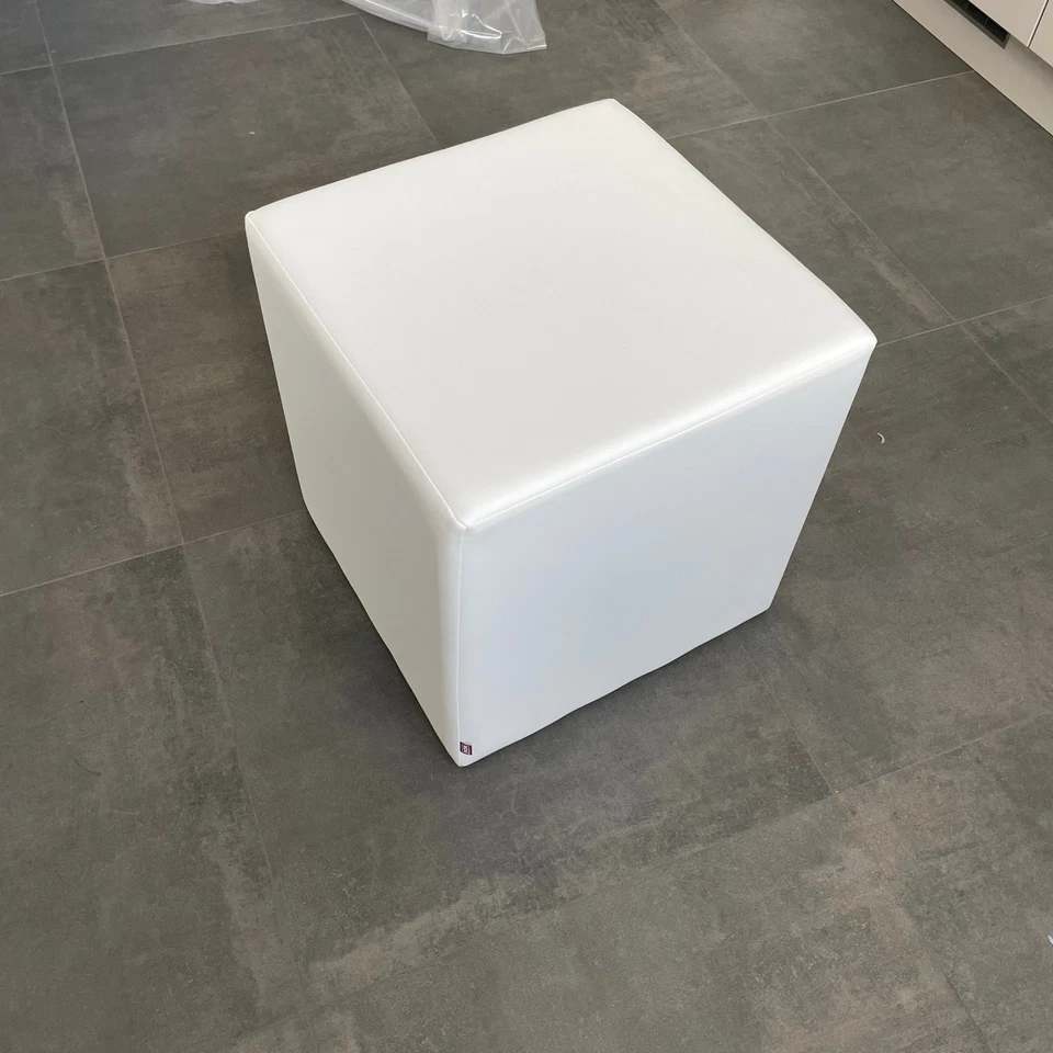 Leder Kindermöbel Sitzwürfel Hocker Kunstleder Sitzhocker 45x45x45 cm - Bild 2 von 4