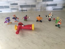 VINTAGE DISNEY GOOF TROOP PVC FIGURES LOT 1990'S KELLOGGS FIGURES 8