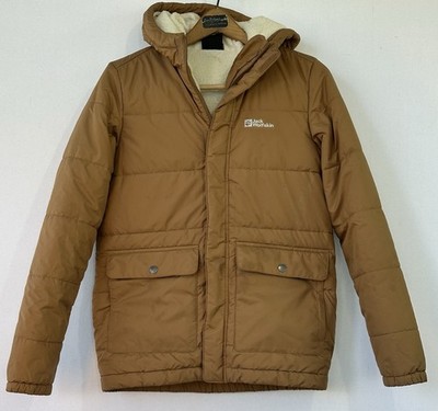 Jack Wolfskin Hooded Puffer Jacket Kid's Youth Large Sz 14