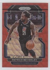 2021-22 Panini Prizm Ruby Wave Prizm Patrick Beverley #25 0lt3