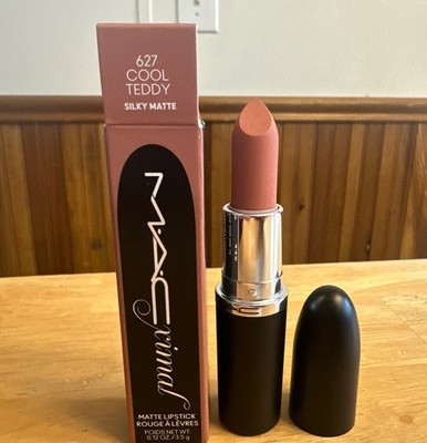 MAC Macximal 627 Cool Teddy  Silky Matte Lipstick .12oz BRAND NEW IN BOX