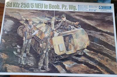 1:35 Sd Kfz 250/5 NEU le Beob. Pz. Wg.  Gunze extrem selten