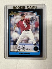 John Maine RC 2003 Bowman Draft #145 Mets
