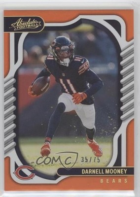 2022 Panini Absolute Spectrum Orange 35/75 Darnell Mooney #14 pe8