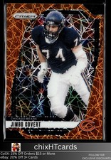 Jimbo Covert 2024 Panini Prizm Lazer #53 Chicago Bears