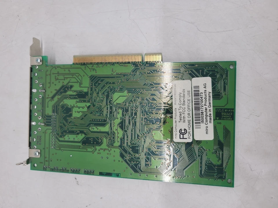 Tarjeta de captura de edición PCI ZORAN Pinnacle Systems 601694-6,0 miroVIDEO Miro DC30+ Foto 3 de 3