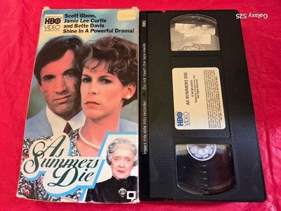 As Summers Die  (VHS , 1989)  Jamie  Lee  Curtis,  Scott Glenn,   Bette  Davis,