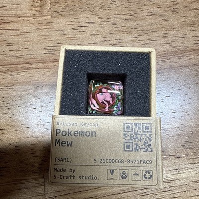 S-CRAFT MEW ARTISAN POKEMON KEYCAP (CHERRY MX) SCRAFT *BRAND NEW*