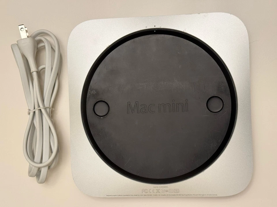 Apple Mac Mini Late 2012 A1347 2.5GHz Intel i5 -16 GB RAM - 120GB Kingston SSD - Image 2 of 4